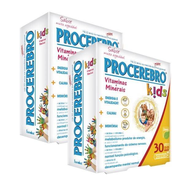 O ProCérebro Kids 15+15 Ampolas Fharmonat é um suplemento alimentar em ampolas, especialmente desenvolvido para crianças.