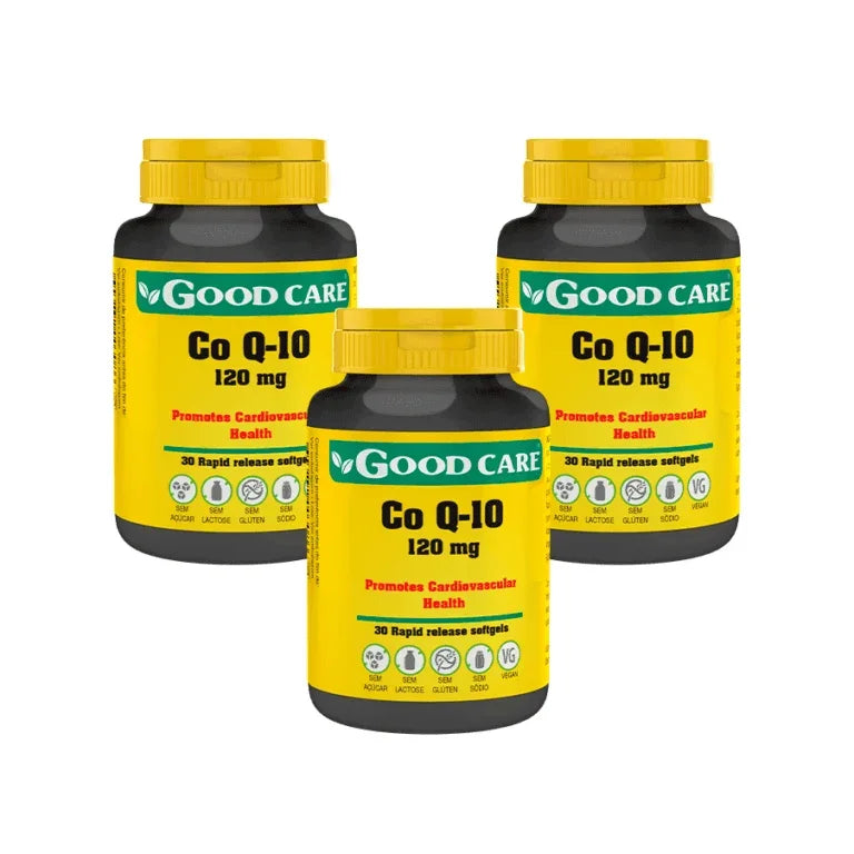 A Coenzima Q10 100mg Good Care reforça a tua energia e protege o teu coração de forma eficaz e natural. Cada cápsula concentra 100 mg de coenzima Q10.