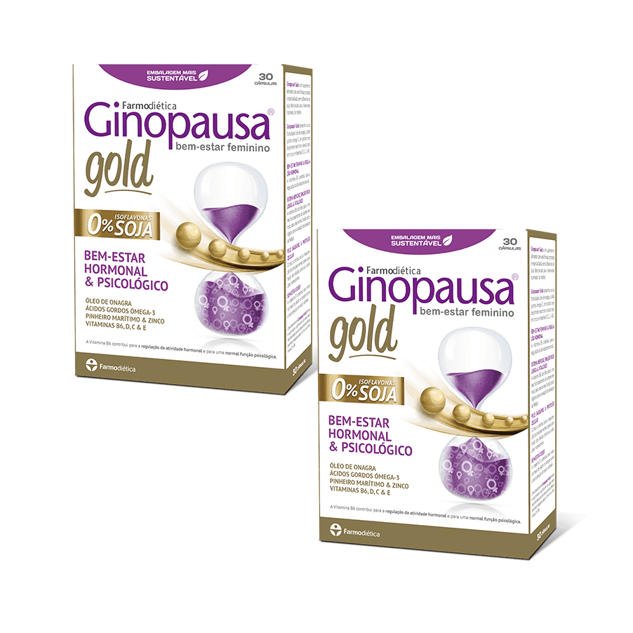 Ginopausa Gold 30 Cápsulas Farmodiética é um suplemento alimentar desenvolvido para apoiar o bem-estar hormonal da mulher, especialmente durante a menopausa. 