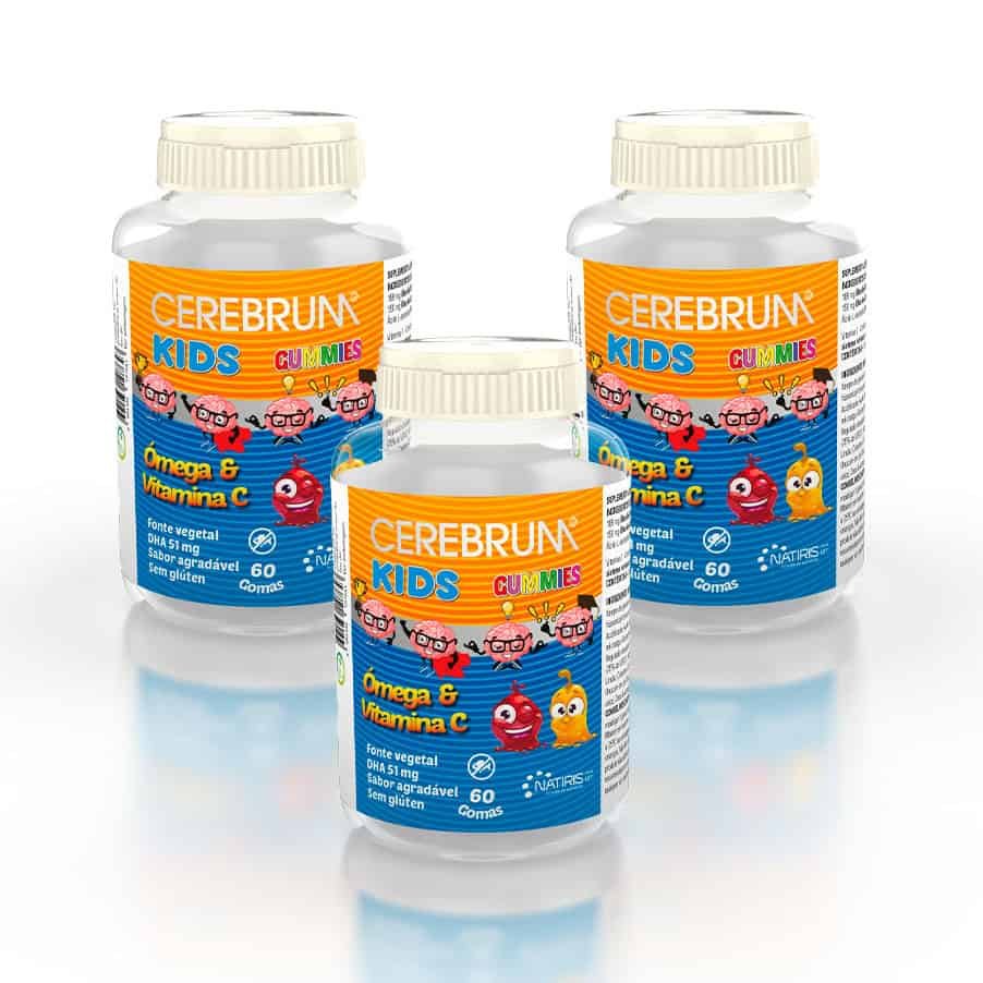 Cerebrum Kids Gummies 60 Gomas Natiris é um suplemento alimentar em gomas, desenvolvido para apoiar o desenvolvimento cerebral e o bem-estar das crianças. 