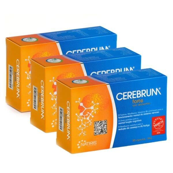 O Cerebrum Forte 30 Cápsulas Natiris é um suplemento alimentar em cápsulas que combina ómega-3, vitaminas e minerais.