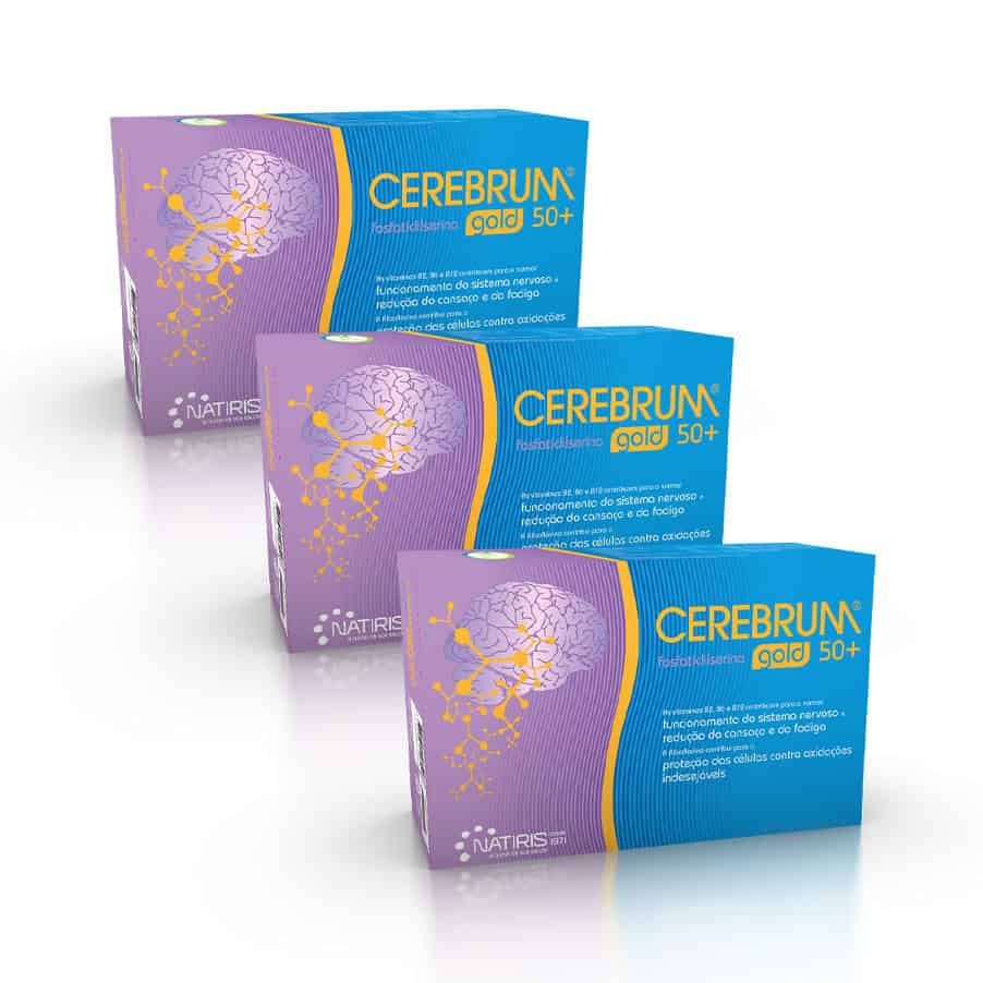 Cerebrum Gold 50+ é um suplemento alimentar desenvolvido para apoiar a função cognitiva e o bem-estar mental em adultos com mais de 50 anos.