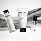 O Pack Peptide 132 Ultra Perfect Hair Bonding da COSRX reúne três passos essenciais para reparar, fortalecer e dar brilho ao teu cabelo. 