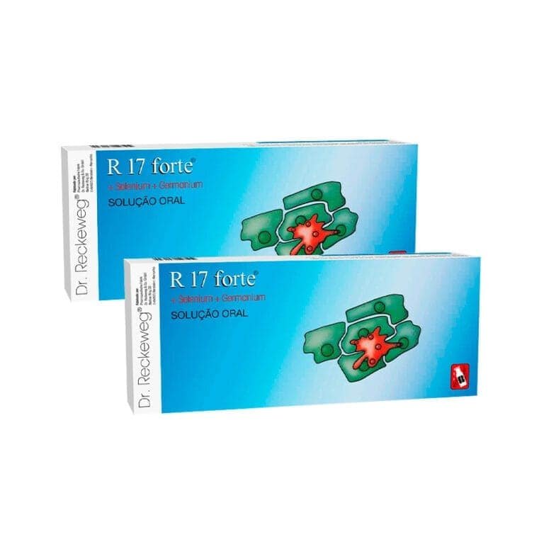 R17 Forte 24 Ampolas Dr. Reckeweg é um preparado homeopático desenvolvido para apoiar o equilíbrio do organismo em contextos de desgaste físico e alterações do metabolismo celular.