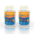 Cerebrum Kids Gummies 60 Gomas Natiris são gomas vegetais sem glúten, desenvolvidas especialmente para crianças, com ingredientes como DHA, ALA e vitamina C. 