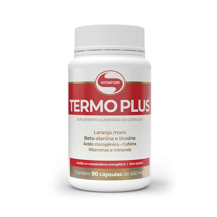 TERMO PLUS ® é um suplemento alimentar inovador à base de aminoácidos, café verde, laranja Moro... Aproveita as melhores promoções da Peixe Verde.
