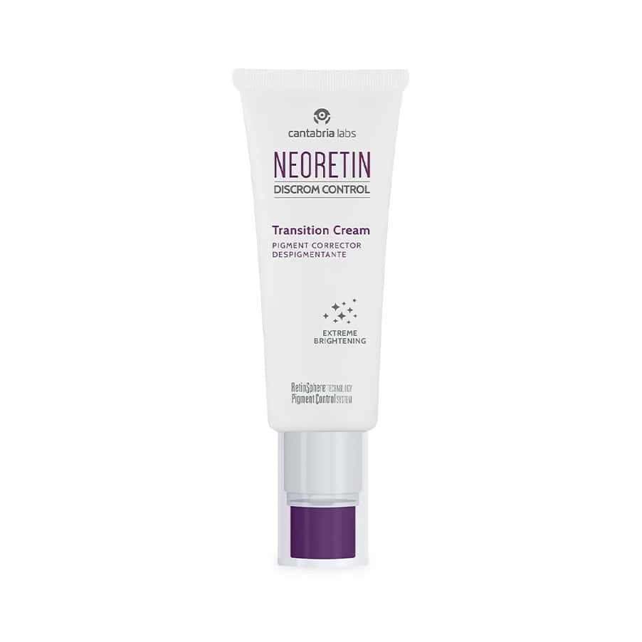 Creme de rosto despigmentante de textura confortável, indicado para pele com tendência a manchas e sinais de envelhecimento.