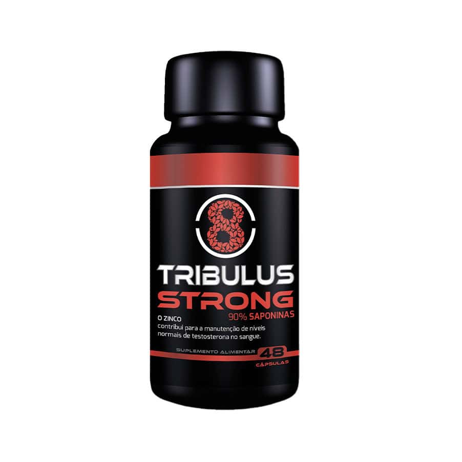 Tribulus Strong, é constituído por Zinco e contribui para a manutenção dos níveis de testosterona no sangue.