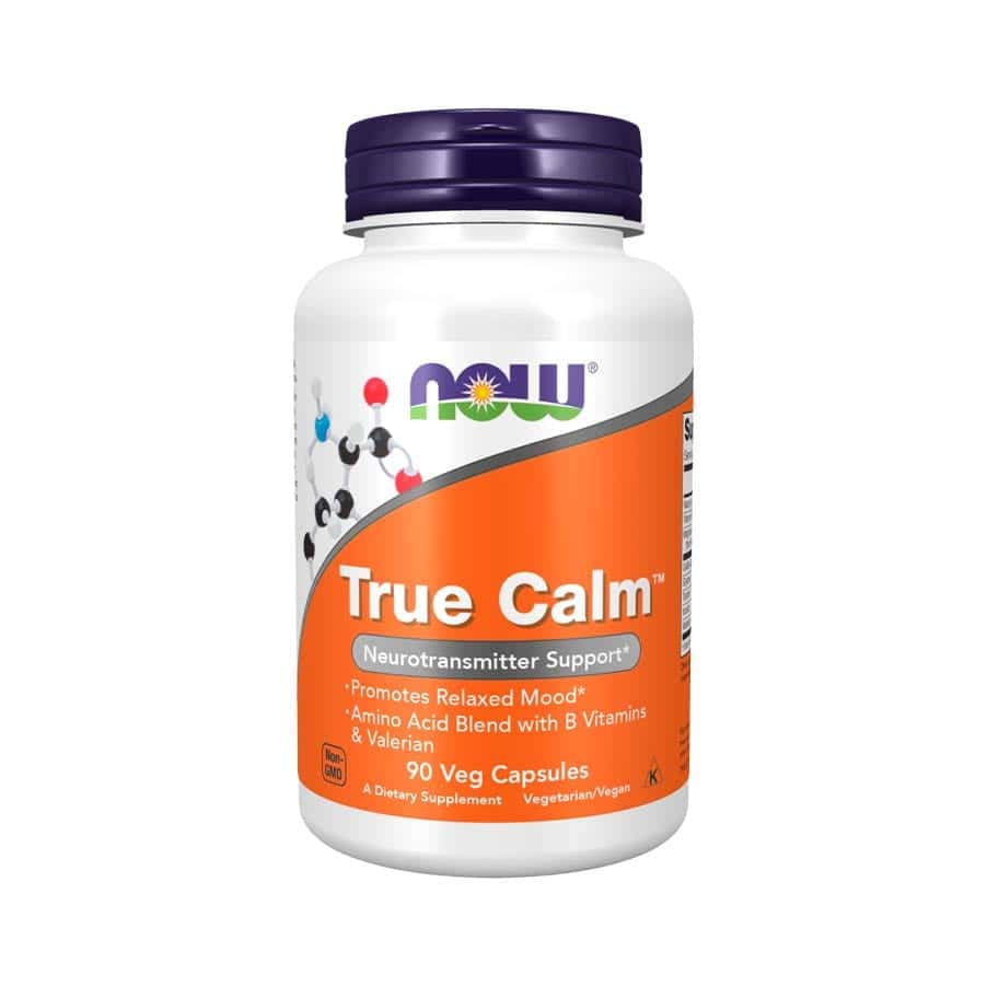 True Calm 90 Cápsulas Now Foods