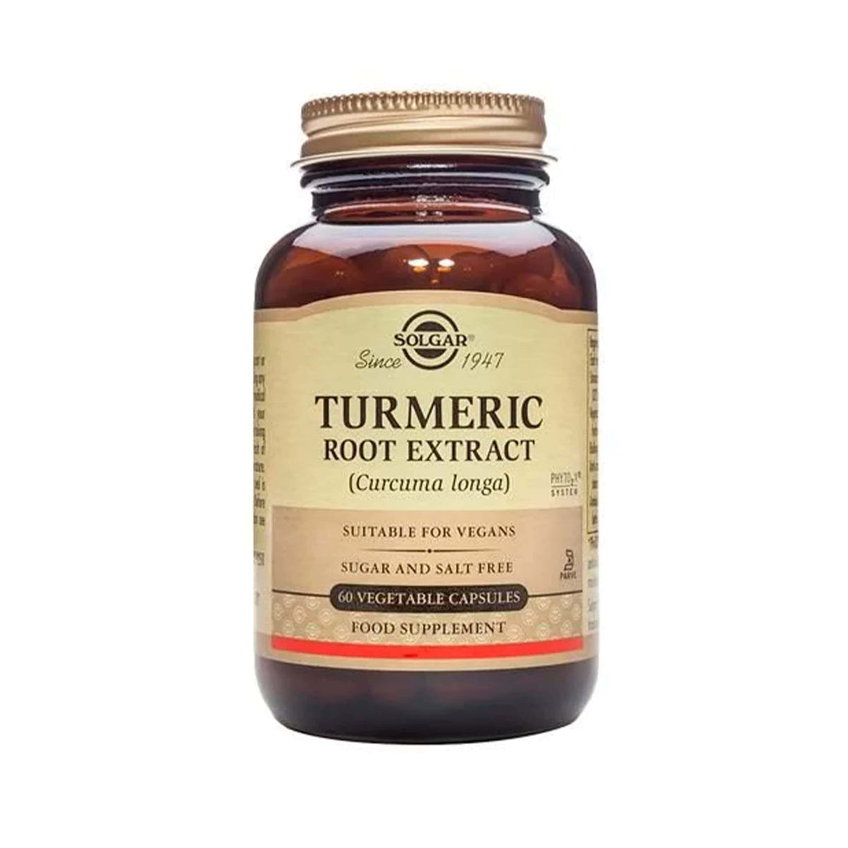 O Turmeric Root Extract (Cúrcuma Longa) 60 Cápsulas Solgar é um suplemento de alta qualidade, indicado para quem procura um aliado natural no combate à inflamação e na proteção da saúde geral. 
