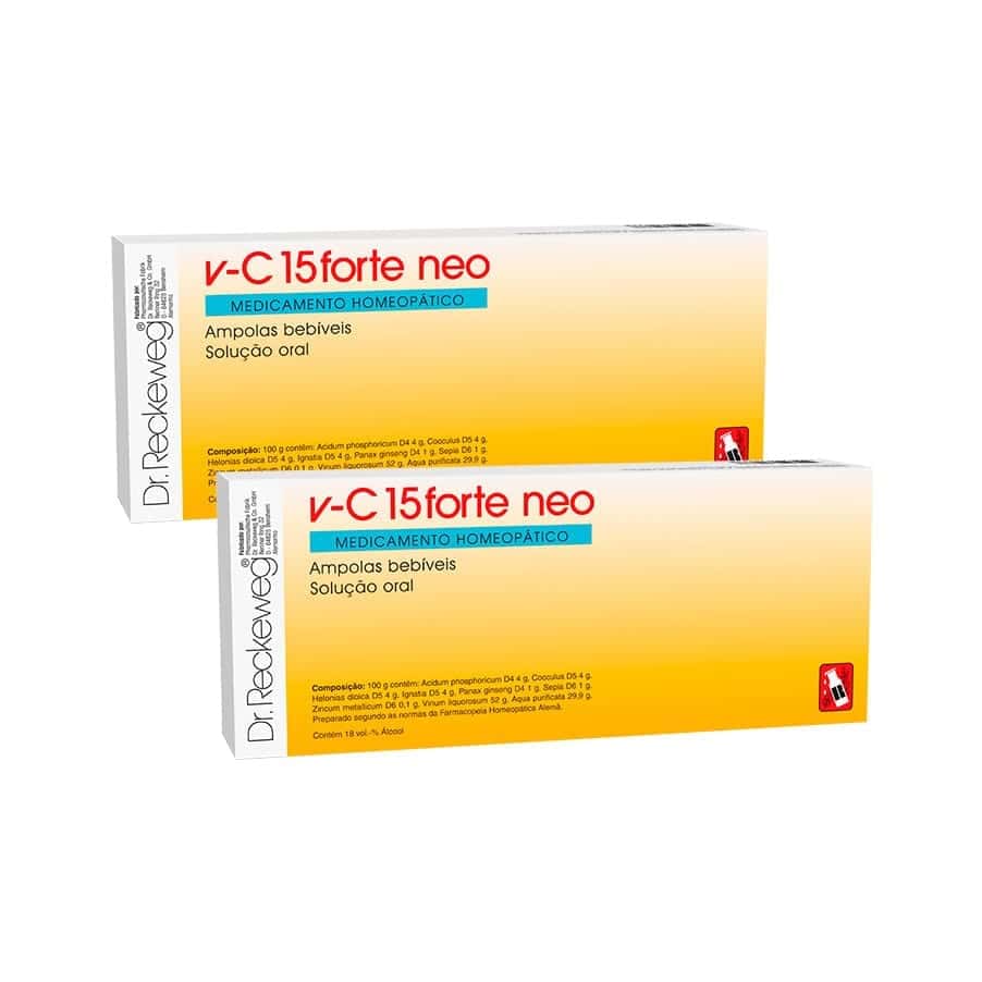O V-C 15 Forte Neo 24 Ampolas Dr. Reckeweg é um produto homeopático formulado para ajudar no alívio de sintomas de esgotamento.
