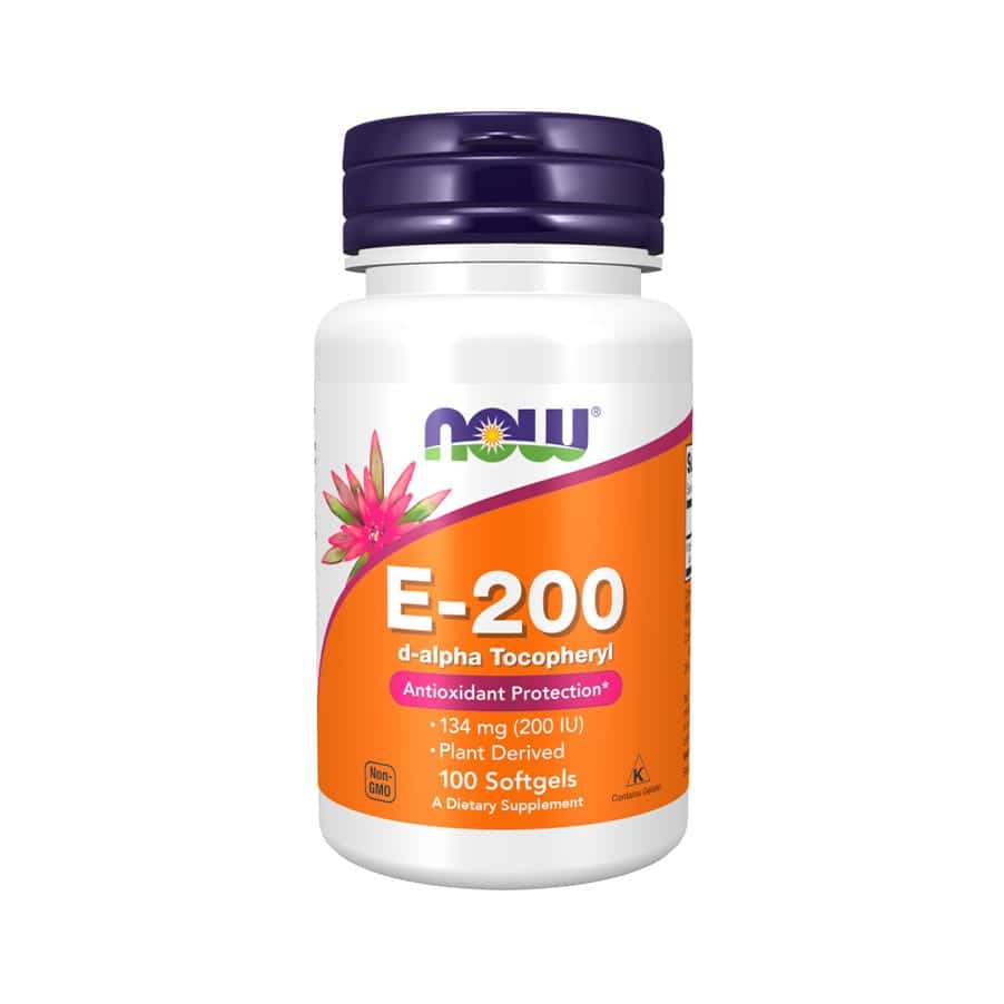 A Vitamina E-200 Now contribui para o bom funcionamento do sistema nervoso, promovendo a comunicação eficiente entre as células.