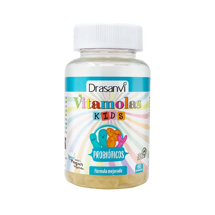 Vitamolas Kids Probióticos 60 Gomas Sabor Iogurte Drasanvi