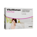 Vita Woman Cimicífuga 60 Comprimidos Eladiet em embalagem de suplemento alimentar para o bem-estar feminino.