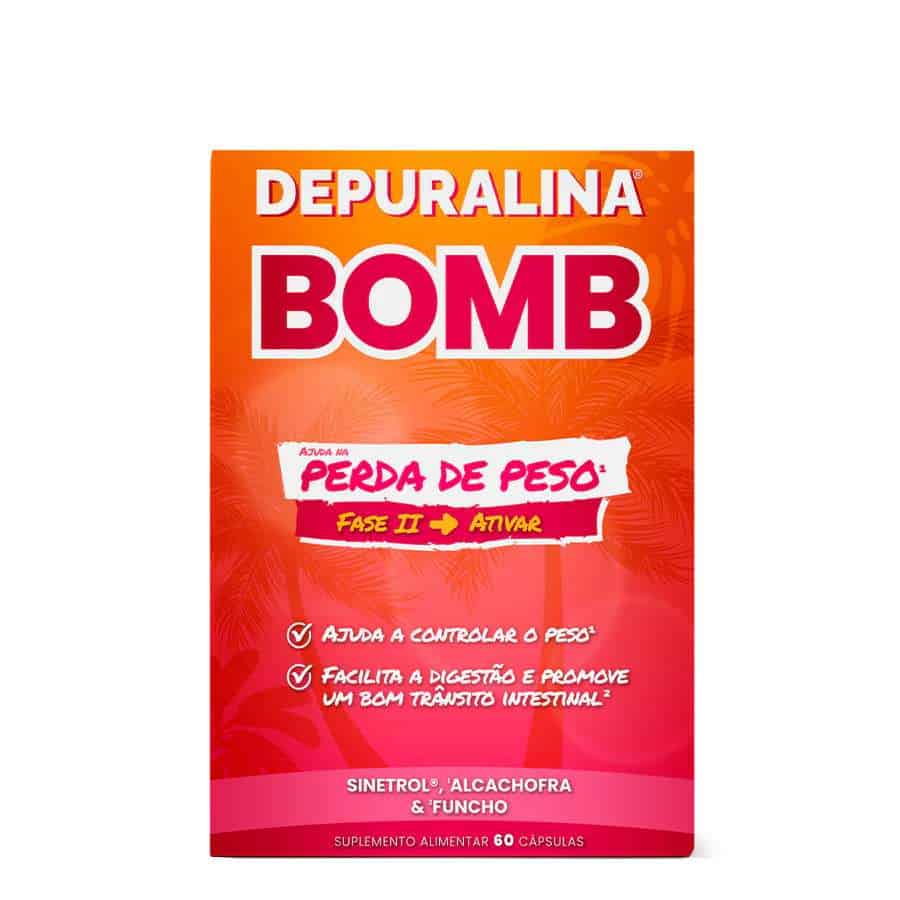A Depuralina Bomb é um suplemento alimentar natural especialmente desenvolvido para apoiar o controlo de peso e promover o bem-estar digestivo.