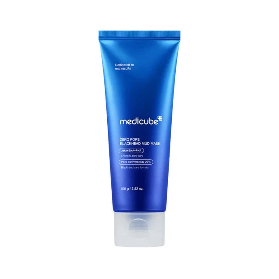 mascara de argila medicube zero pore blackhead em boiao de 100gr para limpar poros e remover pontos negros