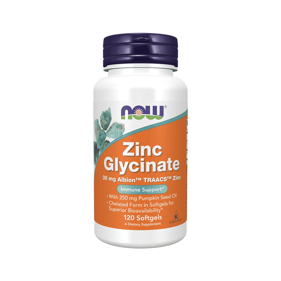 Zinc Glycinate ajuda no alivio dos sintomas de urina difícil e micção frequente e nocturna, beneficia a saúde da próstata, ajuda na cicatrização de feridas.
